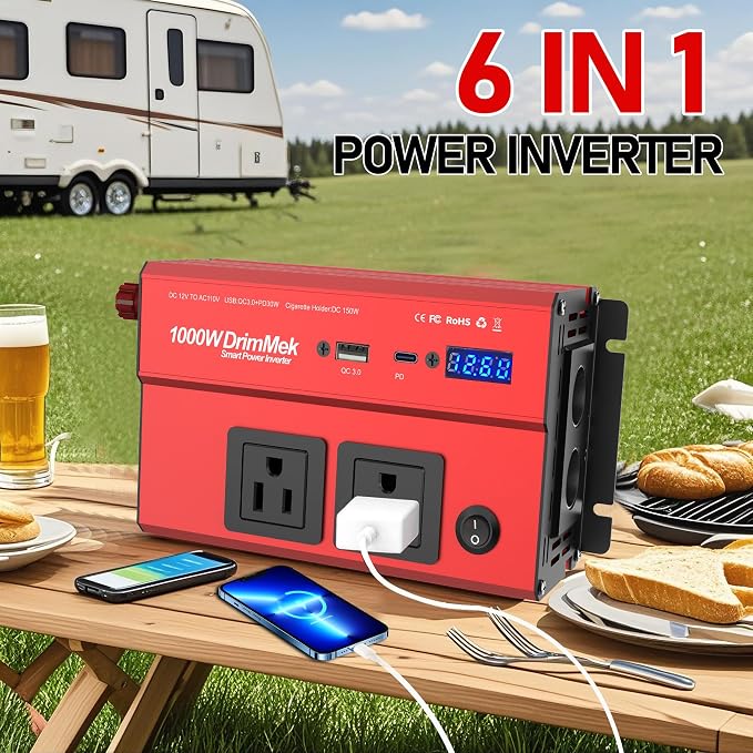1000 Watt Power Inverters 12v to 110v - Image 5