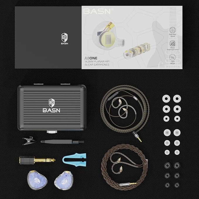 BASN ASONE 14.2mm Planar Diaphragm Driver in-Ear Monitors Earphone - Image 7
