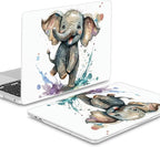 Mektron for MacBook Air 13 Case A1466/A1369, Snap-on Plastic Hard Shell Cover - Image 4