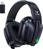 HW11 Wireless Gaming Headset for PS5, PS4 Pro, Gamer Headphones for PC by TheSoundofTriumphWireless