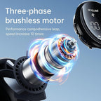 JISULIFE Portable Fan Pro1S 2025, 40Hrs Max Cooling Personal Handheld Fan - Image 3