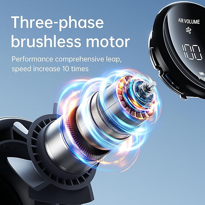 JISULIFE Portable Fan Pro1S 2025, 40Hrs Max Cooling Personal Handheld Fan - Image 3
