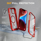 Miracase Magnetic for iPhone 14 Case 6.1", Full-Body Protective Bumper 14 Phone - Image 3