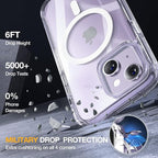 Miracase Magnetic for iPhone 14 Case 6.1'', Full-Body Bumper Phone case - Image 5