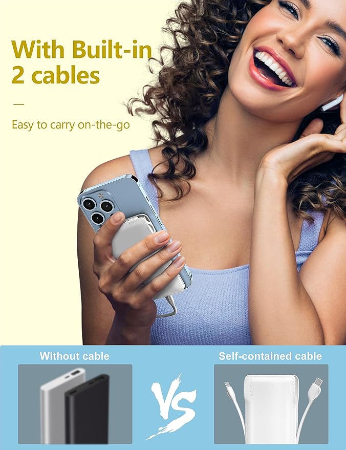 10000mAh Portable Phone Charger - Image 2
