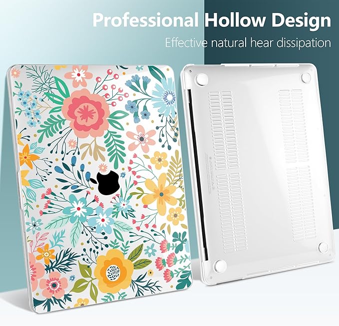 TWOLSKOO Compatible with MacBook Pro 13 inch Case 2023-2016 A2338 M2/M1 A2251 - Image 5