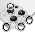 AGVEE 3+3 6 Pack for iPhone 16 Pro 6.3" / 16 Pro Max 6.9" Camera Lens Cover by AGVEE