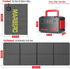 MARBERO Solar Generator 240Wh 300W Portable Power Station - Image 7
