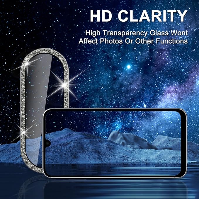 for Samsung Galaxy A26/A36/A56 Camera Lens Protector, Individual Metal Ring - Image 4