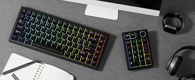 Gasket Creamy Mechanical Numpad Programmable Macro Keypad Wireless - Image 9