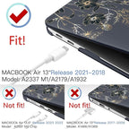 MEEgoodo for MacBook Air 13.3 inch Case 2021 2020 2019 2018 A2337 M1 A2179 A1932 - Image 2