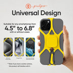 Pulpo Phone Leash Lightning Yellow Fits Smartphones Up to 6.8"-Retractable Anti - Image 5