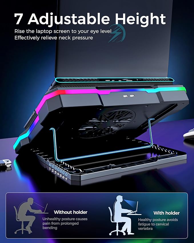 AICHESON Gaming Laptop Cooling Pad - Image 4