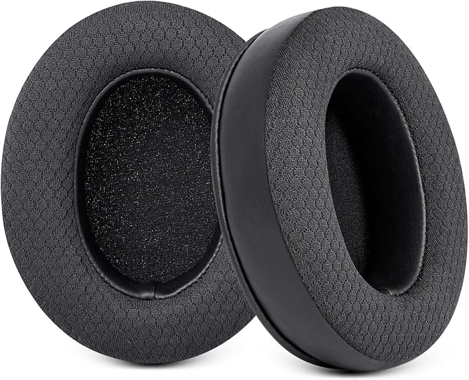GVOEARS Replacement Earpads for Audio Technica ATH M50X/M40X/M30, HyperX by GGVOEARS