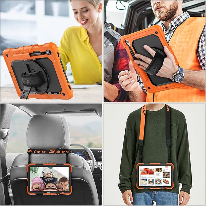 SEYMAC stock Case for Samsung Galaxy Tab S10 FE / S9 / S9 FE 5G Tablet Case - Image 5