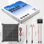 Voltset 50W Solar Panel Kit - 12V Solar Battery Charger Maintainer - IP67 - Image 8
