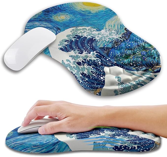 Ergonomic Mouse Pad Wrist Support by KUOSGM