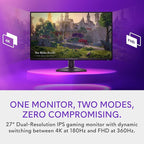 Alienware 27 4K Dual-Resolution Gaming Monitor - Image 2