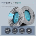 Cooling-Gel QuietComfort 35 / QC35 ii Fabric Replacement Ear Pads - Image 3