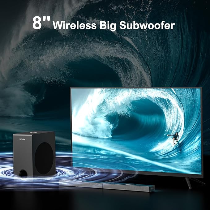 ULTIMEA 5.1.2 Dolby Atmos Soundbar - Image 5