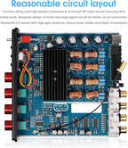 4 Channel Bluetooth Amplifier, 50W x 4 Audio Power Amp, Hi-Fi Home Stereo - Image 7