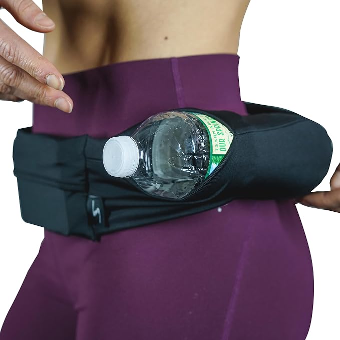 3 Pocket Adjustable Running Belt Waist Pack, Fanny Pack - Image 6