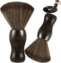 2 Pack Vinyl Turntable Wood Record Cleaning Brushes, Anti-Static Record Brush by VZZNN