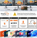 Displaylink Docking Station Triple 4K HDMI Monitors - Image 4