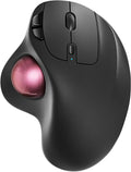 Nulea M501 Wireless Trackball Mouse, Rechargeable Ergonomic, Thumb-Controlled by Nulea