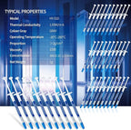 HY510-40PCS CPU Thermal heatsink Paste Silicone Grease Compound Carbon Based - Image 3