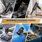 Handheld Car Vacuum with 15000PA Power, 4 in 1 Small Powerful Cordless Vacuum - Image 4