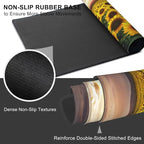 Mouse Pad, Large Blooming Sunflowers Desk Mat, Extended Non-Slip Gaming - Image 3