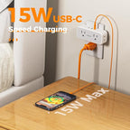 Surge Protector Outlet Extender, TESSAN Multi Plug Splitter - Image 3
