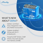 Shelly 1 Gen4 | Wi-Fi, Zigbee & Matter Smart Relay Switch - Image 4