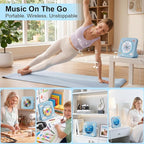 Gueray CD Player Portable Bluetooth Desktop CD Player - Image 7