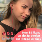 Symphonized Premium Wooden iPhone Earphones Wired Deep Bass Sound, 3D Sound - Image 4