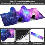 Deep Universe Space and Stars Desk Mat, Large Galaxy Space Gaming Keyboard - Image 3