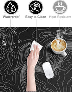 TopMade Mouse Pad with 15W Fast Wireless Charging, 31.5"x15.75" XXL Large - Image 7