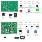 Soldering Practice Kit 5in1 DIY Power Amplifier Circular LED Vibration Alarm - Image 4