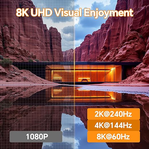 USB 3.0 KVM Switch 3 Monitors 3 Computers Displayport HDMI, Triple Monitor KVM - Image 7