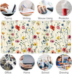 Wild Flowers Large Mouse Pad, Gaming Keyboard Desk Pad, Extended Mouse Mat - Image 7