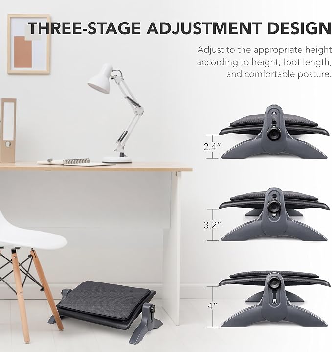 EHO Ottoman, Ergonomic Foot Rest - Image 6
