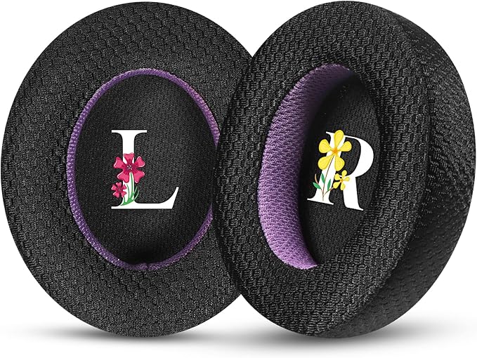Breathable Mesh Replacement Earpads by Jomwag