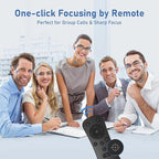 4K Webcam with 2 Microphone, Wide Angle PC Cameras with Mirror & Flip Funtion - Image 6