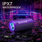 Ortizan Portable Bluetooth Speaker: IPX7 Waterproof, 24W Loud Sound, Deep Bass - Image 4