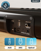 Majority Bluetooth 120W TV Sound Bar - Image 4