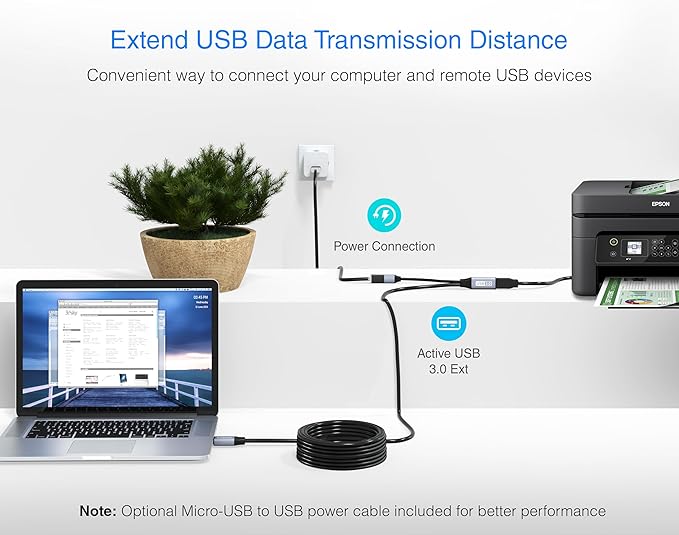 BlueRigger USB 3.0 Extension Cable - Image 4