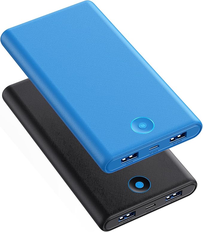 Portable Charger Power Bank 20000mAh, Ultra Slim Portable Phone Charger by AONIMI