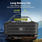 Bluetooth Speaker 120W Peak 80W Portable Wireless Hi-Fi Loud Outdoor IPX6 - Image 5