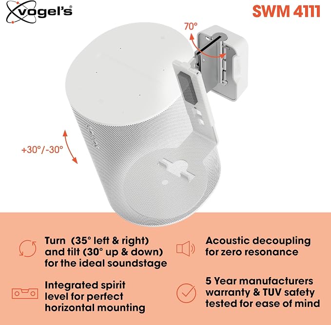 Vogel's SWM 4111 Speaker Wall Bracket - Image 3